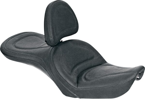 Seat - explorer™ - with backrest - stitched - black - fxdwg