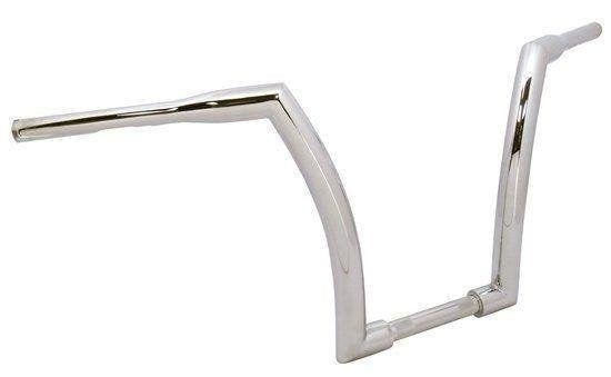 Handlebar 16" Rise and 1.5" outside diameter - Chrome or black Fits: > 1" riser clamp