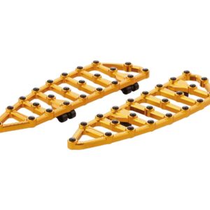 MX Driver Floorboards Gold Anodized