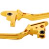 Method hand levers gold anodized cable clutch