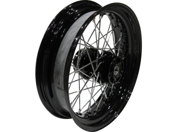 OEM Style 40-Spoke Wheels Black 16" 3