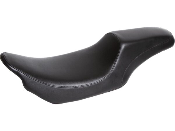 Gunfighter smooth seat black synthetic leather, 09-24 touring