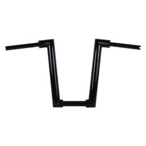 2" Str8UP Handlebar for Softail 260mm lower tube width Black Powder Coated Cable Clutch Throttle By Wire