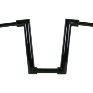 2" Str8UP Handlebar for Softail 260mm lower tube width Black Powder Coated Hydraulic Clutch Throttle By Wire