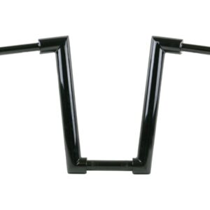 2" Str8UP Handlebar for Softail 260mm lower tube width Black Powder Coated Hydraulic Clutch Throttle By Wire