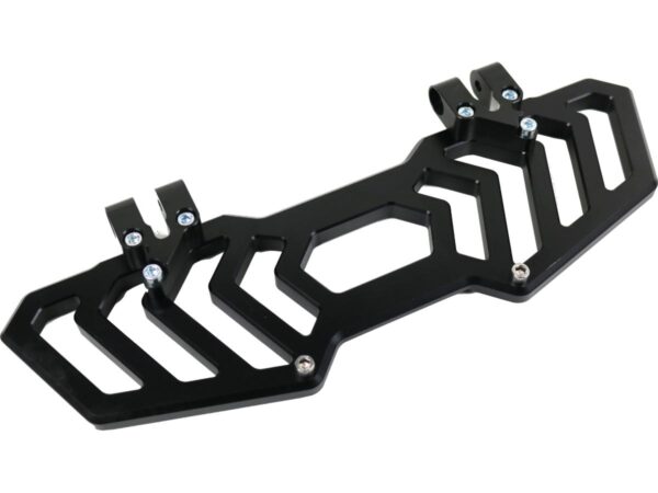 Trackboard Driver Floorboards Black Anodized