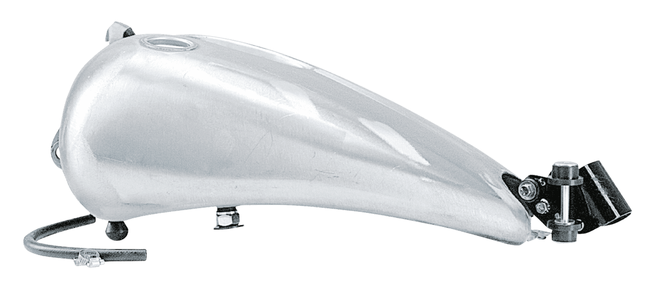 Gas tank one piece stretched sportbob with dash mount fits:> 1985 - 2003 sportster xl 1 Gas tank one piece stretched sportbob with dash mount fits:> 1985 - 2003 sportster xl