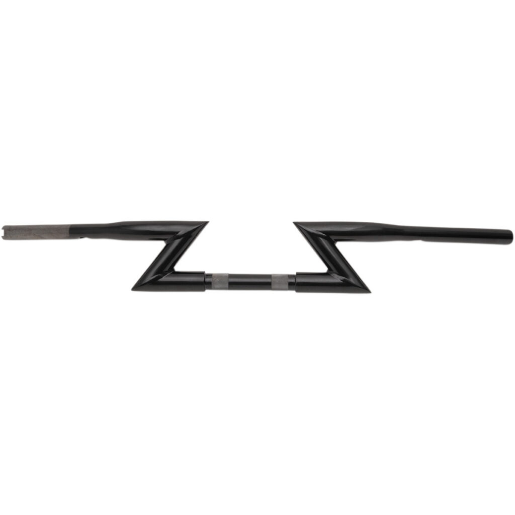 1-1/4" Z-Bar Style Handlebar black or chrome