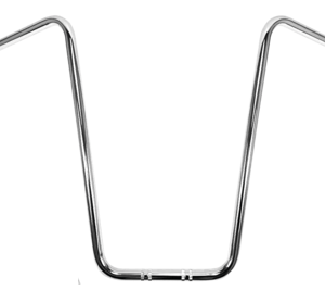 1" Handlebars Ape Hanger 24" black or chrome Fits: > 1 inch handlebar clamps