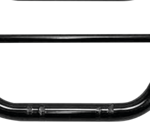 1" Handlebars Scrambler 6" black Fits: > 1 inch handlebar clamps