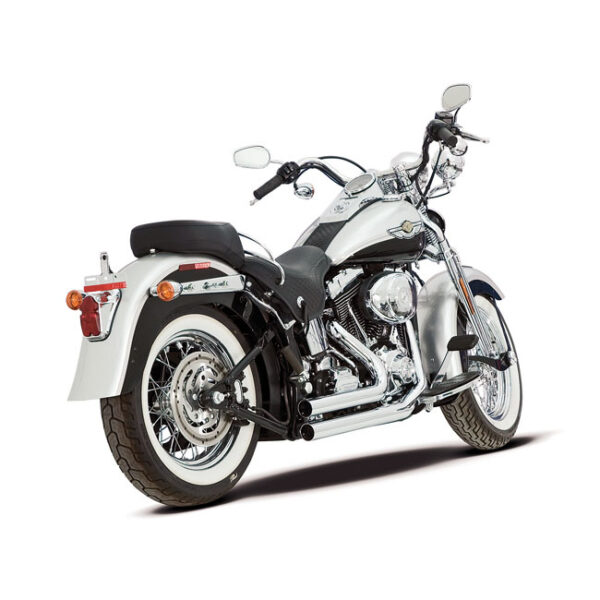 2-1/4" 9twentyfives short chrome fits: > 86-11 softail