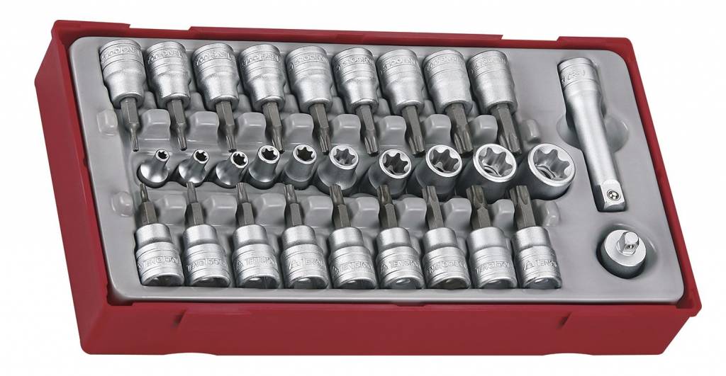 3/8" Drive TX/TPX/TXE Socket Set Fits: > Universal