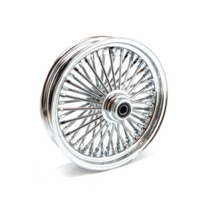 48 fat spoke front wheel 3.50 x 16 inch  Single flange  Fit:> Custom motorcycles