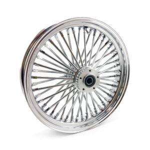 48 fat spoke front wheel 3.50 x 18 inch  Dual flange  Fit:> Custom motorcycles