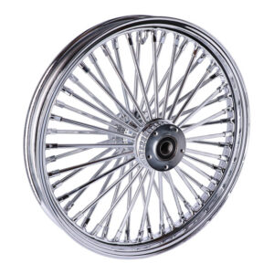 48 fat spoke front wheel 3.50 x 19 inch  Dual flange  Fit:> Custom motorcycles