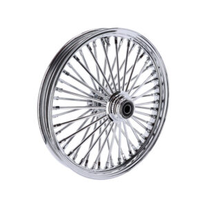 48 fat spoke front wheel 3.50 x 19 inch  Single flange  Fit:> Custom motorcycles