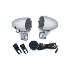 Road Thunder® speaker pods kit Chrome