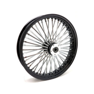 48 fat spoke front wheel 3.50 x 21 DF black