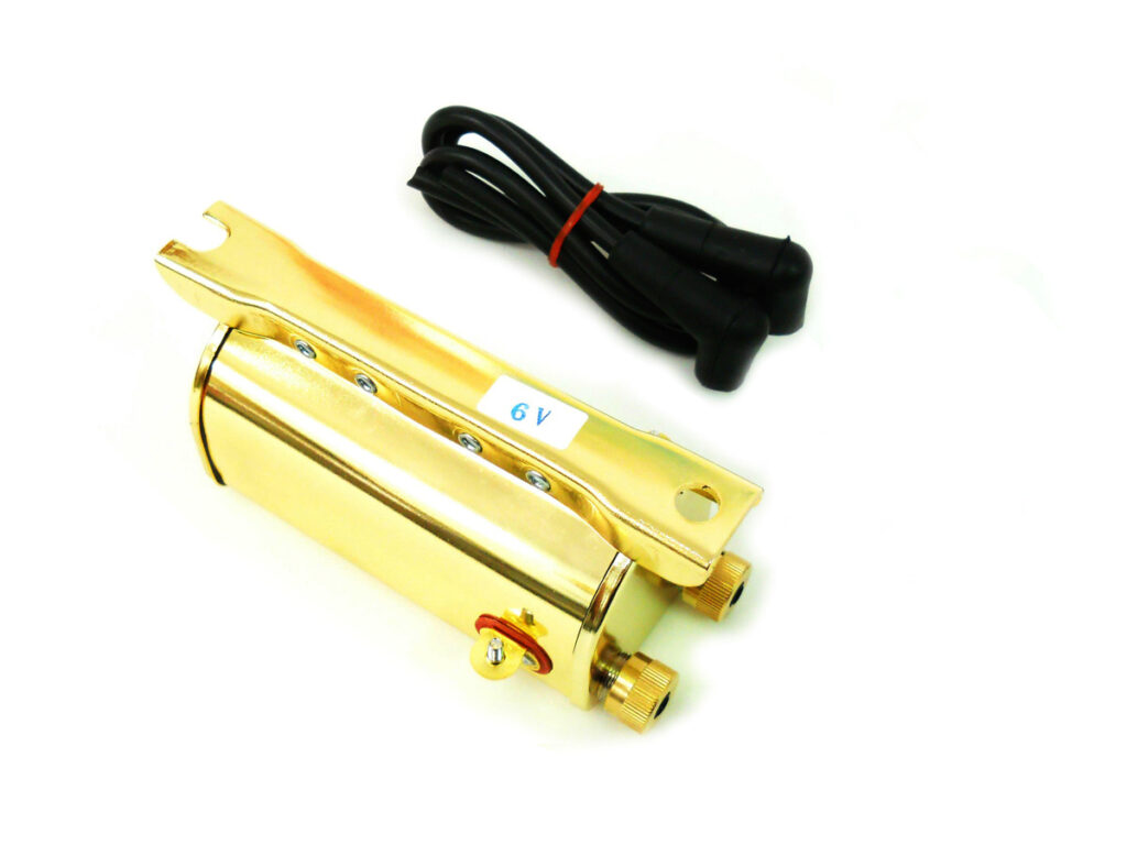 6 Volt Ignition Coil brass Fits: > FL 1948-1960