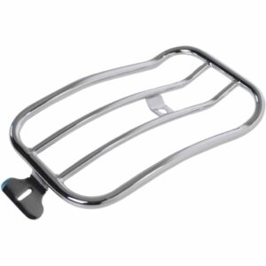 7 inch  Solo Luggage Rack black or chrome Softail Low Rider Fits: >18‑20 FXLR
