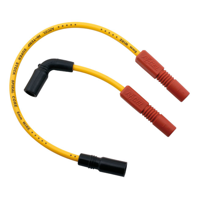 8 mm Spark Plug Wire yellow Fits: > 09-12 XR1200 Sportster