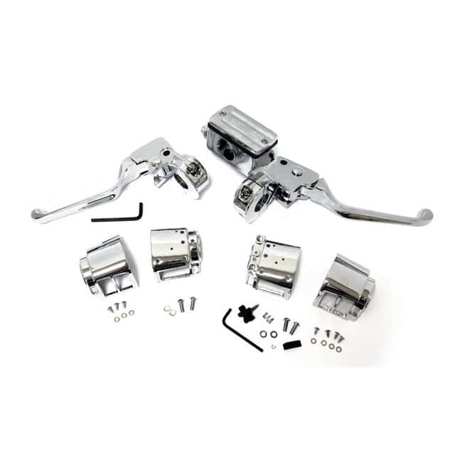 84-95-early-style-handle-bar-control-kit-brake-master-cylinder-3 84 95 early style handle bar control kit brake master cylinder 3