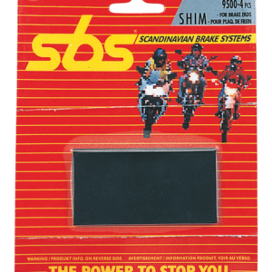 Anti-vibration brake pas shim