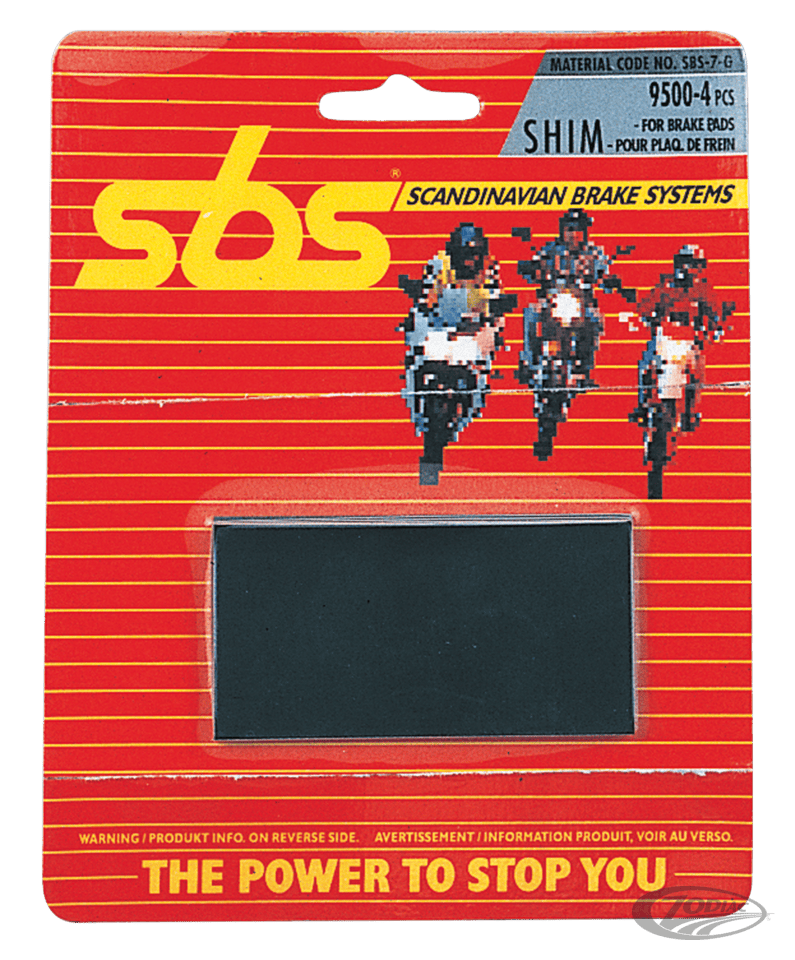 Anti-vibration brake pas shim 1 Anti-vibration brake pas shim