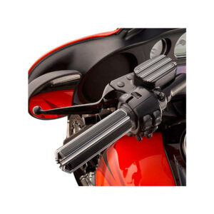 10-Gauge Grips Chrome 1" Throttle Cables