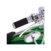 Beveled fusion grips chrome 1" throttle cables