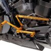 Speedliner brake and shift arm control kit with heel/toe shifters gold anodized