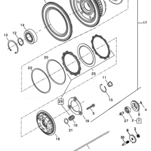 Assist-And-Slip clutch parts