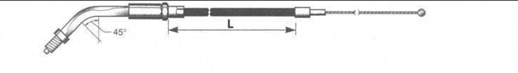 Barnett handlebars throttle cable 86-87 sportster xl 1 Barnett handlebars throttle cable 86-87 sportster xl