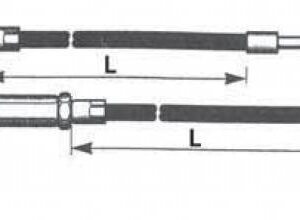 Barnett handlebars throttle cable Buell
