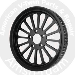 Black Spoke Pulley  1 1/8 x 70 Tooth Fits: 00-05 Dyna