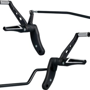 Black V-Tech Forward Control Kit Fits:> 91-17 Dyna