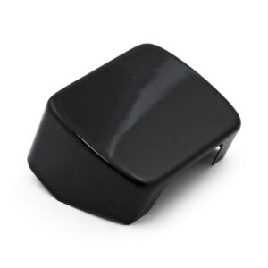 Black/Chrome plain Coil cover - 65-84 FL; 71-86 FX