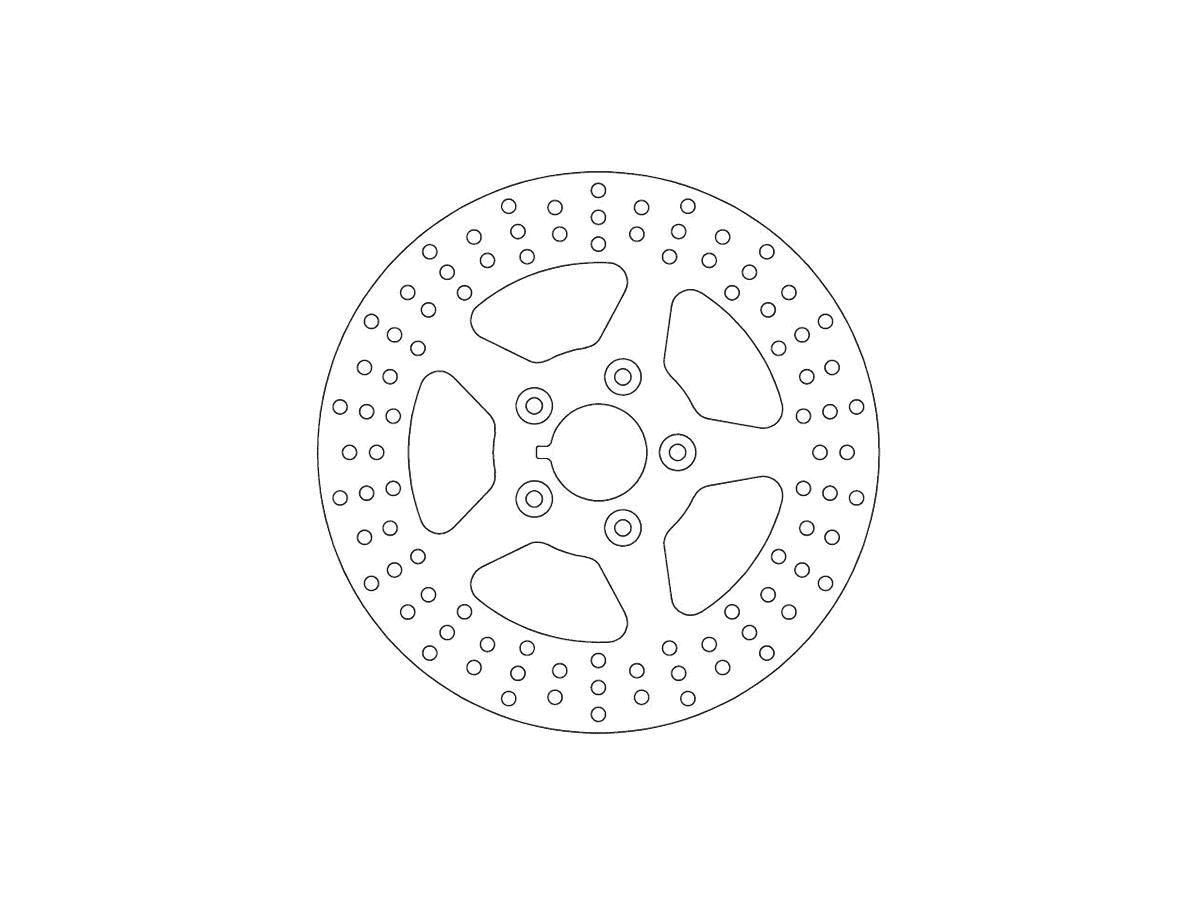Brake-rotor-5-hole-stainless-steel-115-inch-fits-84-99-hd-model-2 Brake rotor 5 hole stainless steel 115 inch fits 84 99 hd model 2