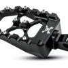 Mx-evolution footpegs black anodized