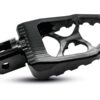 Burly brand mx evolution footpegs black anodized 2 1