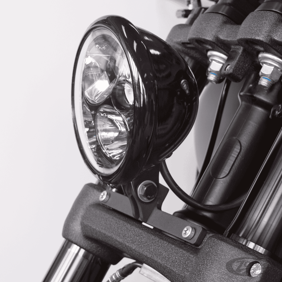 Burly headlight installation kit on a 2018 to present fxfb fat bob softail 1 Burly headlight installation kit on a 2018 to present fxfb fat bob softail