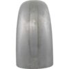 8 1/2" roll-your-own custom blank steel front fender smooth-side with 15 3/4" radius raw