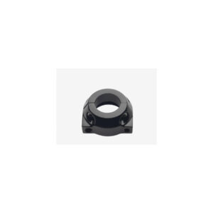 Custom Throttle Clamp Round Style Black 1" Dual Cable