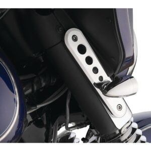 Fork Turn Signal Bracket for Touring Chrome