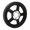 Oem style rear belt pulley black 1 1/8" 68 teeth