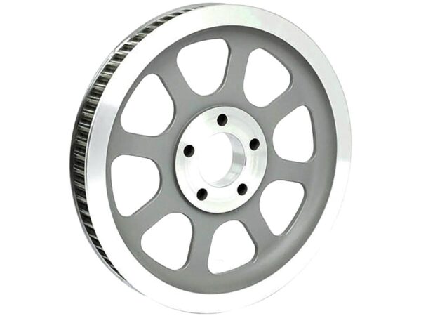 OEM Style Rear Belt Pulley Silver 1 1/8" 70 teeth