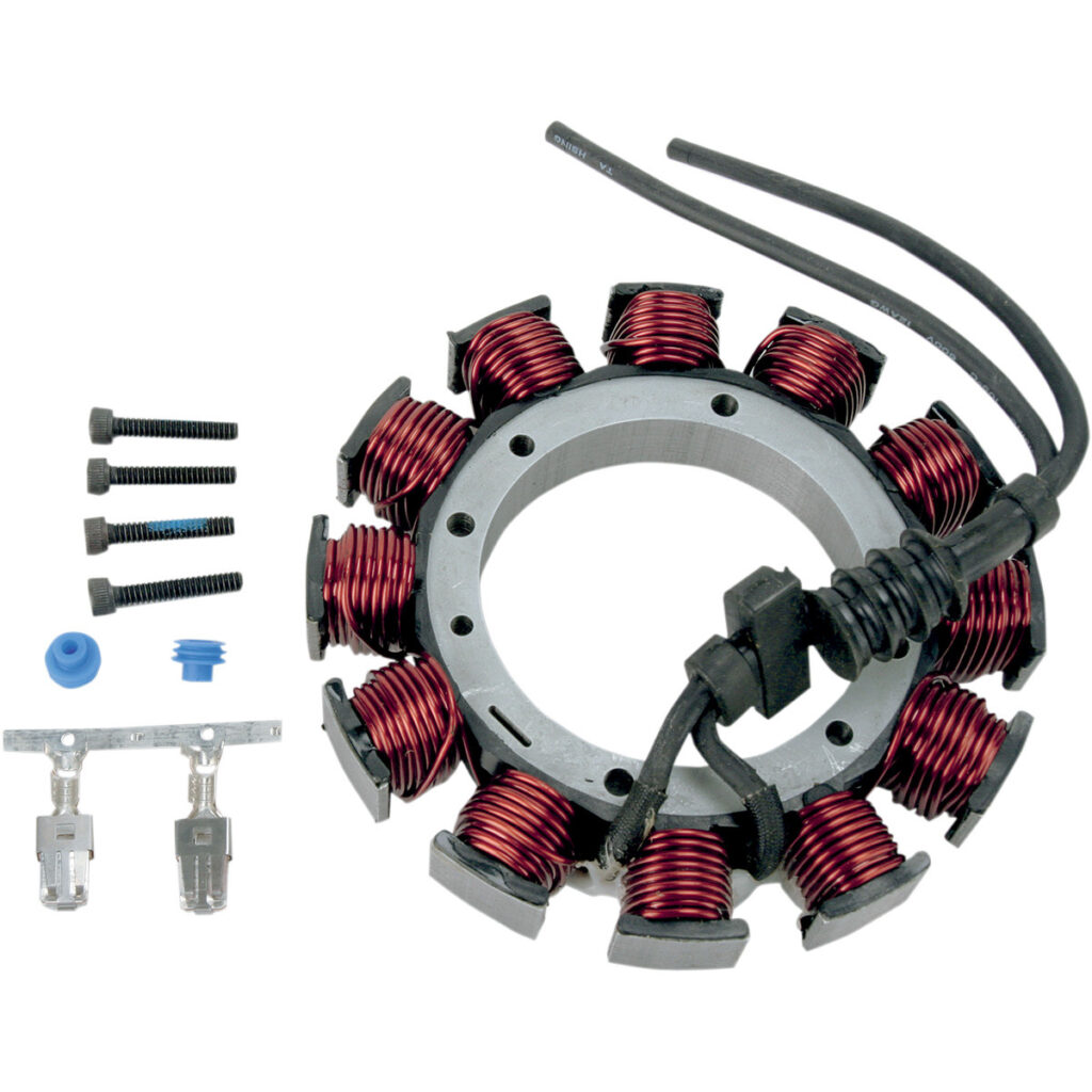 Charging Alternator Stator Fits: > 99-03 Dyna; 2000 Softail