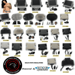 Charging solid-state regulator black or chorme