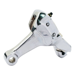 Chrome 4-Piston Brake Caliper rear  Fits: > 00-07 Dyna