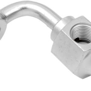 Chrome Steel 3/8" x 10mm rear brake Banjo 90 degrees